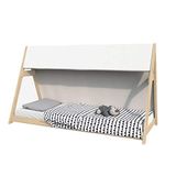 WEBER INDUSTRIES Tipi Hutbed 70x140 + 1 canvas + 1 lattenbodem / naturel