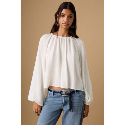 MANGO TEEN blousetop ecru