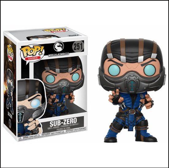 Funko Pop! Games: Mortal Kombat - Sub-Zero #251