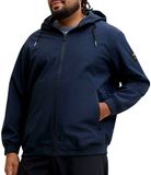 JACK & JONES PLUS - JJEBASIC SOFTSHELL HOOD NOOS PLS Heren Jas
