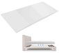 Mousse topper pour matelas encastrés support blanc