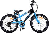 Volare Sportivo Vélo enfant - Garçon - 20 pouces - Bleu Noir - 7 vitesses