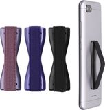 kwmobile Vingerhouder voor smartphone - Set van 3 - Metallic Blauwpaars / Metallic Braam / Metallic Zodiac Blue