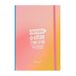 Mr. Wonderful Notitieboek met roze zelfklevende notities, je plannen, afspraken en alles wat je nodig hebt