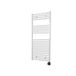 Sanicare Electrische Wifi Radiator HPW Carini 111,8x45 cm Wit Met Thermostaat Zwart Rechtsonder