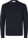 Selected Homme Heren trui SLHDANE regular fit Blauw XL Ronde Hals Volwassenen