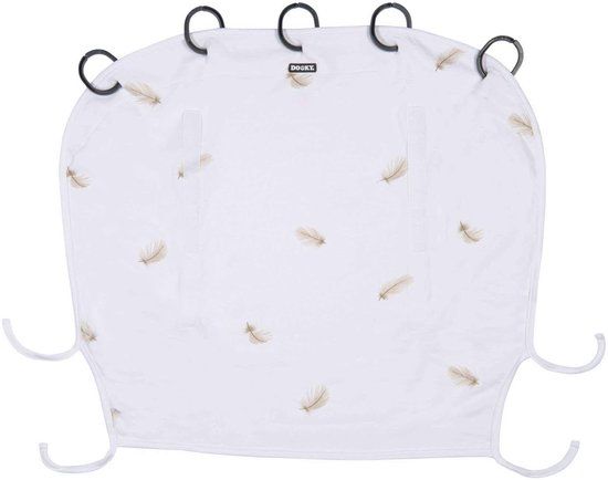 Dooky Universal Cover Zonnescherm Kinderwagen - UV bescherming voor je kind - Zonnedoek Buggy - Feather