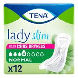 Absorbent Tena Lady Slim Normaal Absorbent Pads Volwassen Luier (12-Pack)
