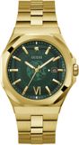 Guess Emperor GW0573G2 Analoog Horloge Goudkleurig Roestvrij Staal 42 mm Heren
