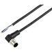 TRU COMPONENTS TC-12833136 M12 Sensor/actuator Cable, 4-pin, Angled, 2m