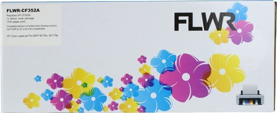 FLWR - Toner / 130A / Geel - geschikt voor HP