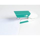 Liderpapel Nietmachine met nietjes en box met 1000 nietjes 22/6 24/6 capaciteit 20h turquoise