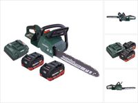 Metabo MS 36-18 LTX BL 40 Accu-kettingzaag 36 V (2x 18 V) 40 cm 22 m/s borstelloos + 2x accu 5,5 Ah + lader