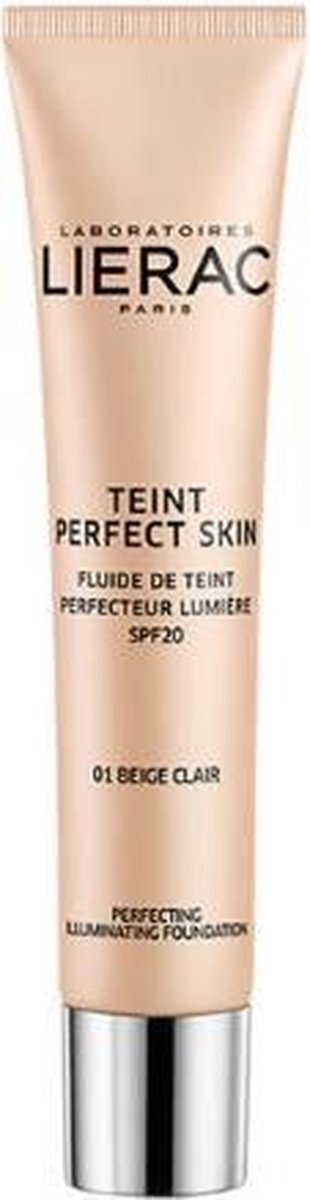 Lierac Foundation Teint Perfect Skin Fluide de Teint Perfecteur Lumière 01 Beige Clair