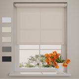 DTCH Rolgordijn Easy Lichtdoorlatend - Sand - 90 x 275 cm