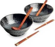 Merkloos / Sans marque Koge Ramen Bowl Set/6 2pers O/22cm|H9cm