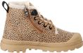 Palladium Kinderlaarzen Pampa Zip Wl Bruin Nubuck Unisex Maat 28