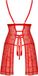 Obsessive - Claussica Babydoll & Thong Rood M/L