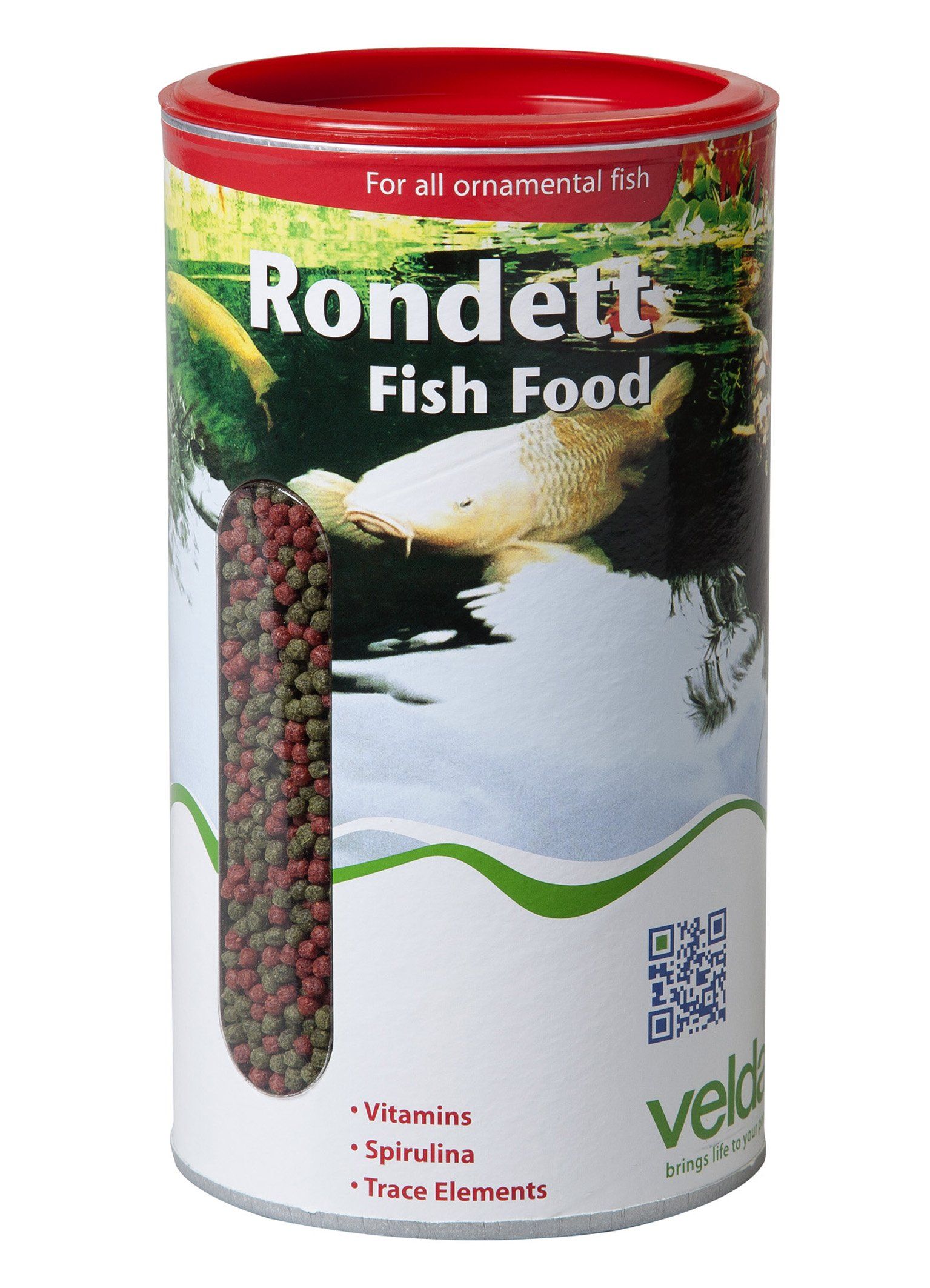 Velda Rondett Power Food - 1350 g / 4000 ml - Visvoer