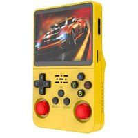 SZSMART R36S 3,5 inch open source systeem 128 GB (20.000) gameconsole - geel