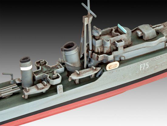 Revell 1:720 HMS Ark Royal & Tribal Class Destroyer Model Kit - 05149