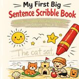My First Big Sentence Scribble Book
