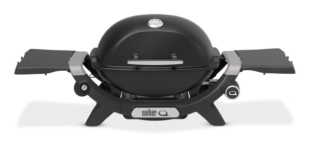 Weber Q 1200N Gas Barbecue - Zwart/Grijs/RVS - 1290 cm² Grilloppervlak - 105 cm breed