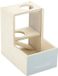 Beeztees Speelhuis Rexy - Knaagdier Speelgoed - Hout - Mintgroen - 15x10x14 cm