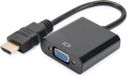 Digitus DA-70461 HDMI to VGA Adapter Black