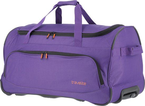 Travelite Basics Reistas met wielen - 89 Liter - Paars