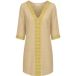 Haris Cotton Robe courte en lin pour femmes