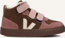 VEJA Small V-10 Mid Sneakers - Meisjes - Bruin - Maat 35