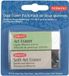 Derwent Dual Eraser Gum Pack - Wit/Zwart - 2 stuks