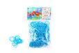 Elastisch Rainbow Loom Elastisch Metallic Blauw