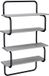 vidaXL - 4-laags - Wandplank - Grijs - Sonoma - 60 x 24,5 x 104 cm - Bewerkt hout