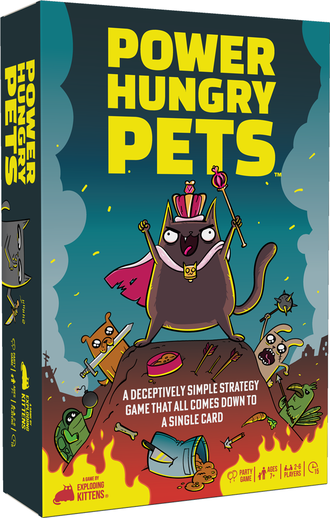Exploding Kittens Power Hungry Pets