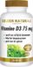 Golden Naturals Vitamine D3 75 mcg (360 softgel capsules)