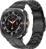 Bandz Titanium Band 'Iron' voor Samsung Galaxy Watch Ultra - Zwart