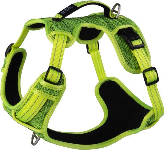 ROGZ FOR DOGS Rogz Explore Tuig Gevoerd Geel - Hondenharnas - 53-73 cm