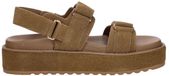 Steve Madden Bigmona Platte Sandalen Cognac Maat 41