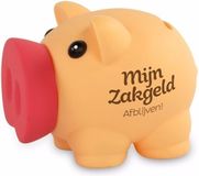 Merkloos / Sans marque Miko Cadeau spaarpot/Spaarvarken - Mijn zakgeld afblijven - 10 cm - Kinderen - Origineel