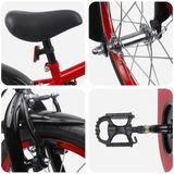 vidaXL Kinderfiets 16 Inch Rood/Zwart