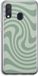 Case Company® - Samsung Galaxy A40 Case - Swirl Green - Soft Cover