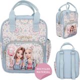 Depesche TOPModel FESTIVAL FUN Rugzak Lichtblauw Gebloemd Polyester
