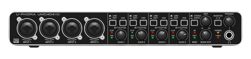 Behringer UMC404HD - Audio Interface