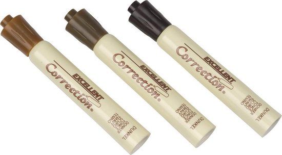 elho Lifetime Meubel Reparatie Stiften - 3 Stiften - Hout - Dark, Medium en Light