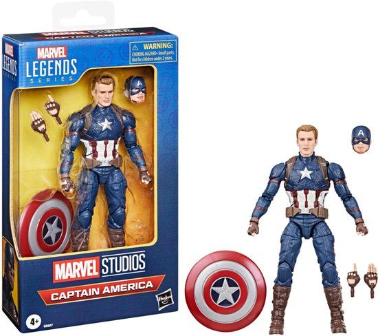 Hasbro Avengers: Endgame Marvel Legends Action Figure Captain America 15 cm