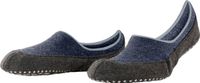 FALKE Cosyshoe Noppen op de zool wol huissokken heren blauw - maat 41-42