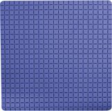 MSV Antislip Badmat – Douchemat voor Badkuip en Douche – Veilige Badkuip Mat met Antislip Onderzijde – Rubber – Blauw – Vierkant – 54 x 54 cm