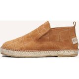 Shabbies Amsterdam Elche Lofa Espadrilles Dames - Bruin - Maat 36